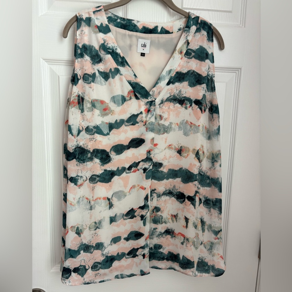 CABI GELATO WATER COLOR TOP